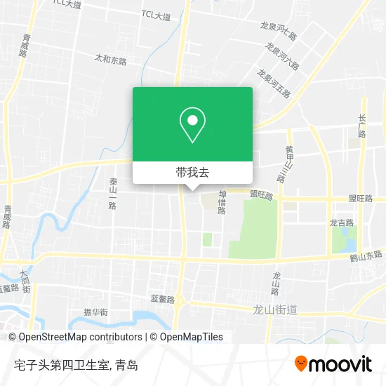 宅子头第四卫生室地图