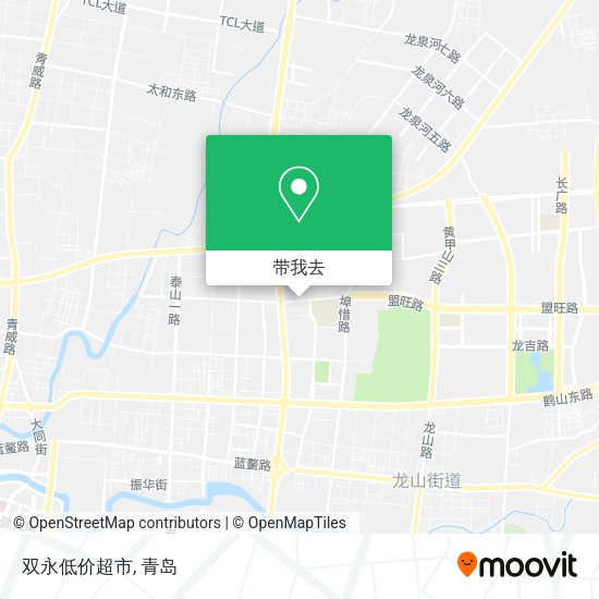 双永低价超市地图