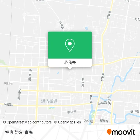 福康宾馆地图