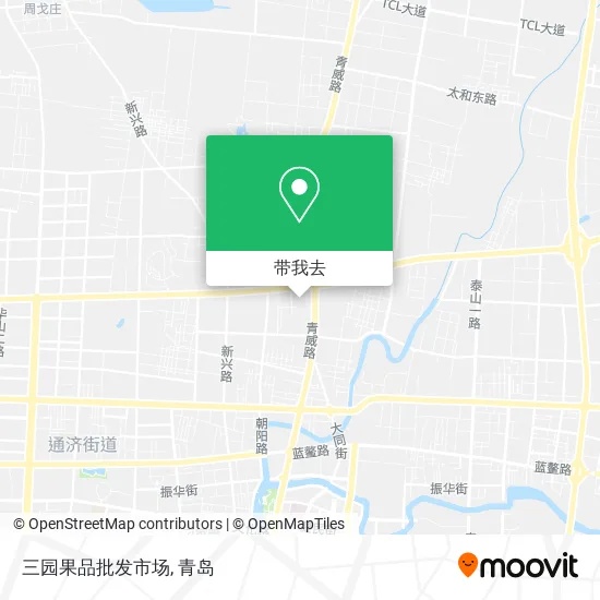 三园果品批发市场地图