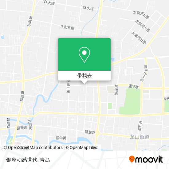银座动感世代地图