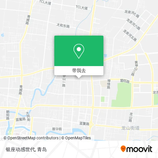 银座动感世代地图
