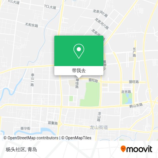杨头社区地图