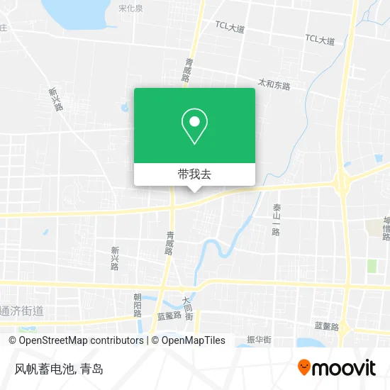 风帆蓄电池地图
