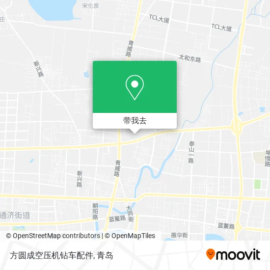 方圆成空压机钻车配件地图