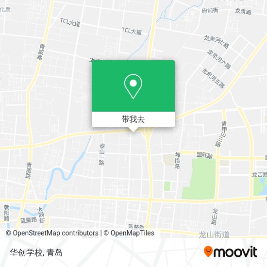 华创学校地图