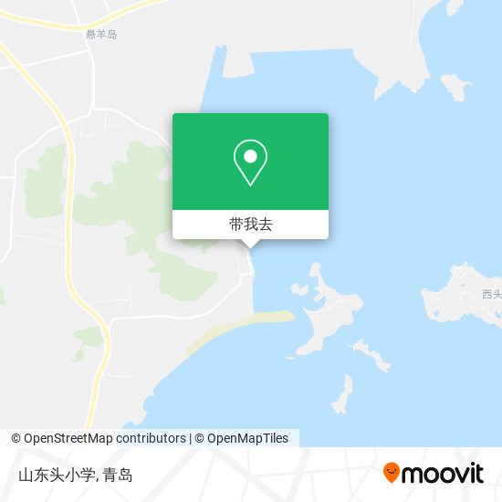 山东头小学地图