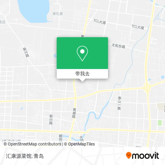 汇康源菜馆地图