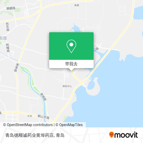 青岛德顺诚药业黄埠药店地图