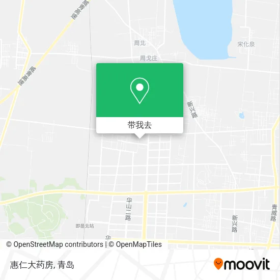 惠仁大药房地图