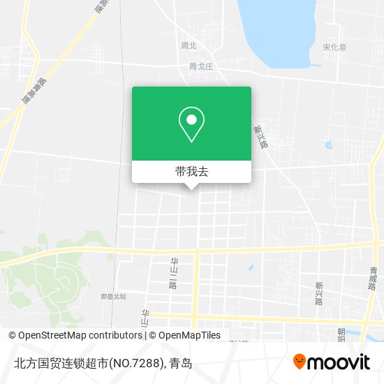 北方国贸连锁超市(NO.7288)地图