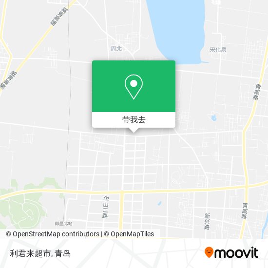 利君来超市地图