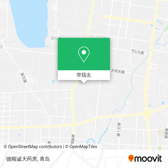 德顺诚大药房地图