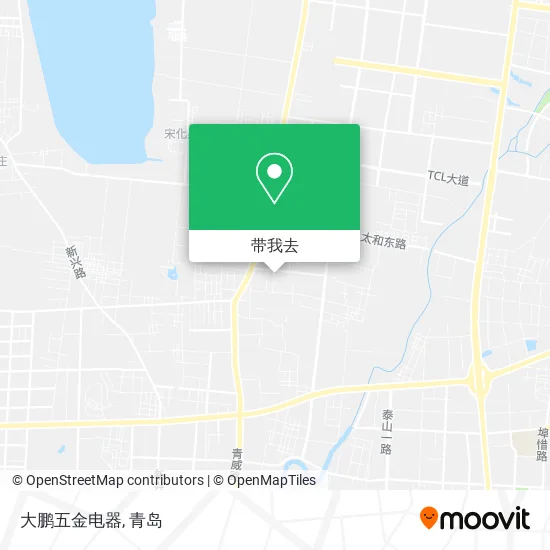 大鹏五金电器地图