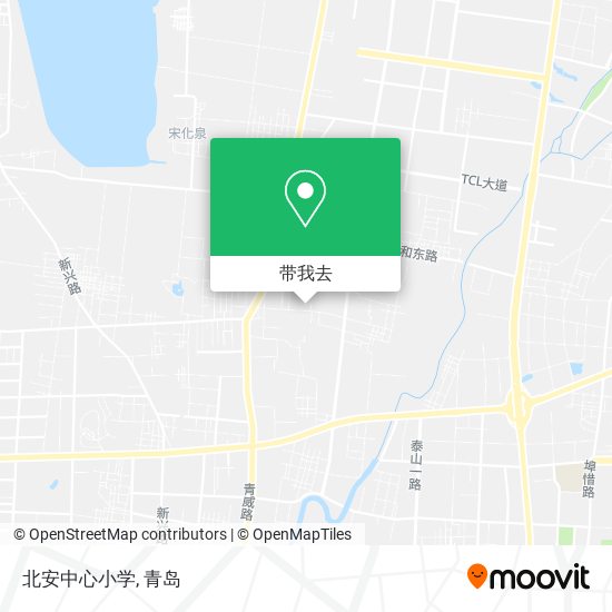 北安中心小学地图