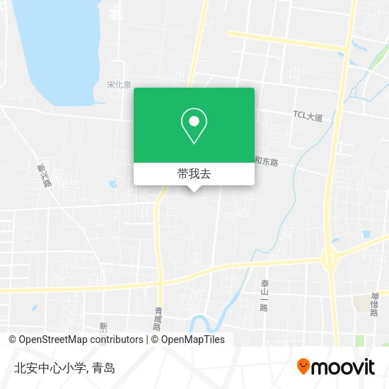 北安中心小学地图