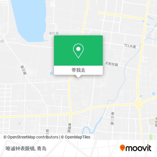 唯诚钟表眼镜地图