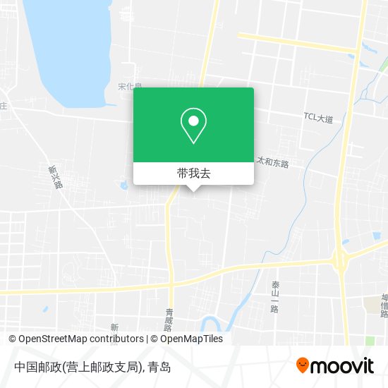 中国邮政(营上邮政支局)地图