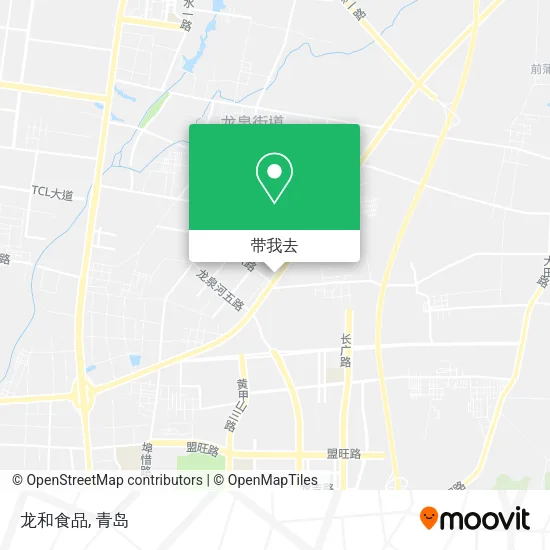 龙和食品地图