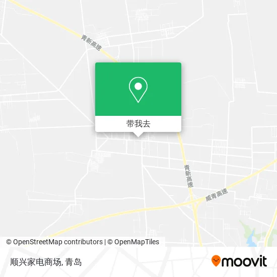 顺兴家电商场地图
