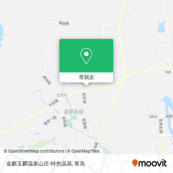 金麒玉麟温泉山庄-特色温泉地图