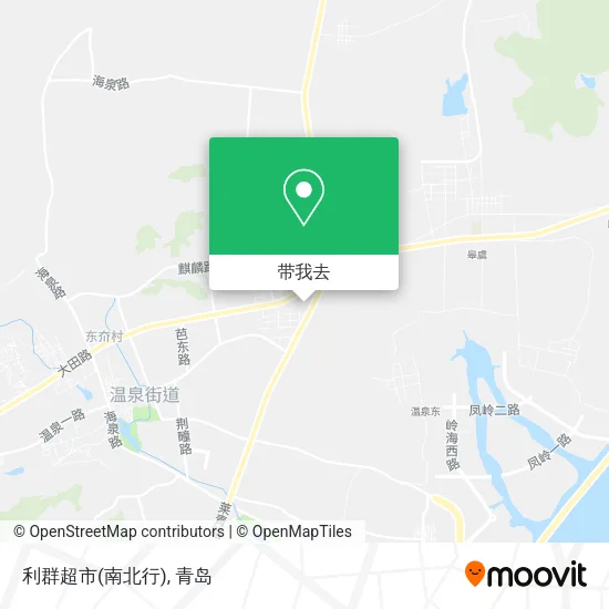 利群超市(南北行)地图