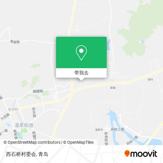 西石桥村委会地图
