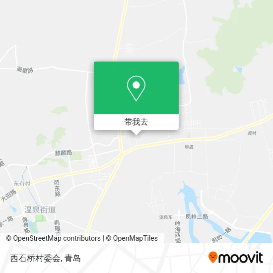 西石桥村委会地图