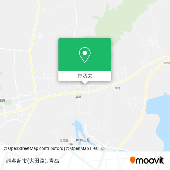维客超市(大田路)地图