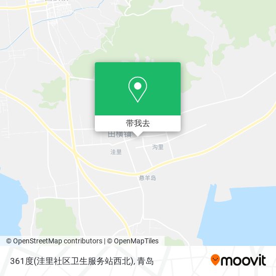 361度(洼里社区卫生服务站西北)地图