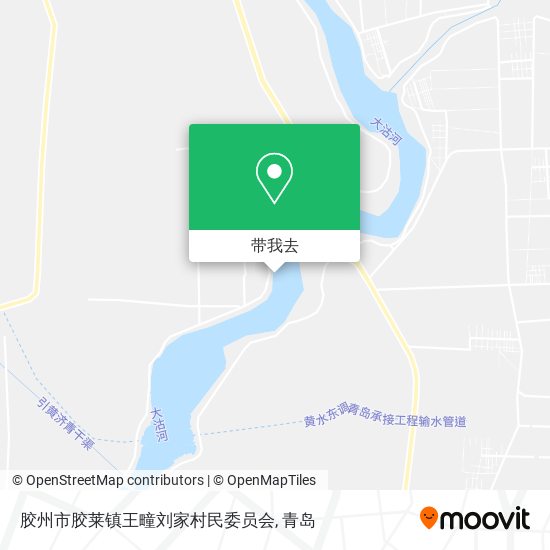 胶州市胶莱镇王疃刘家村民委员会地图
