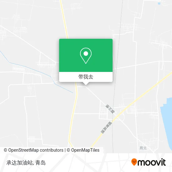 承达加油站地图