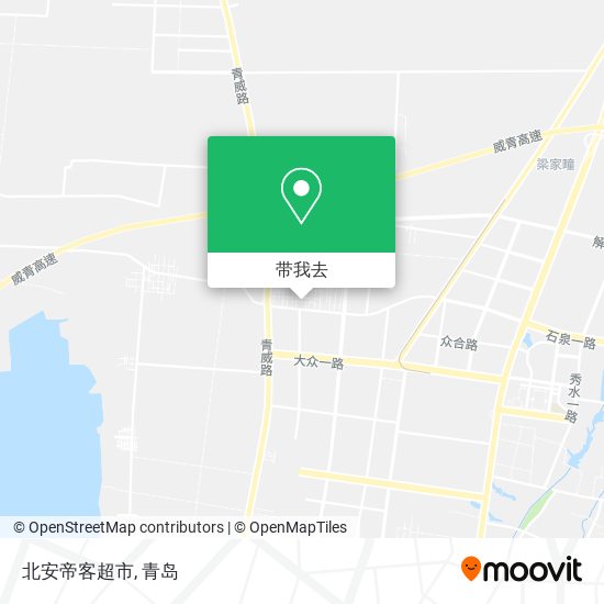 北安帝客超市地图