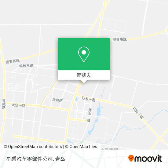 星禹汽车零部件公司地图