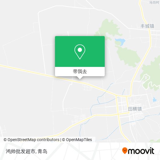 鸿帅批发超市地图