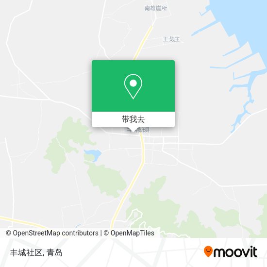 丰城社区地图