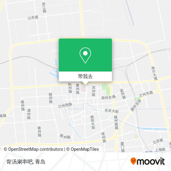 骨汤涮串吧地图