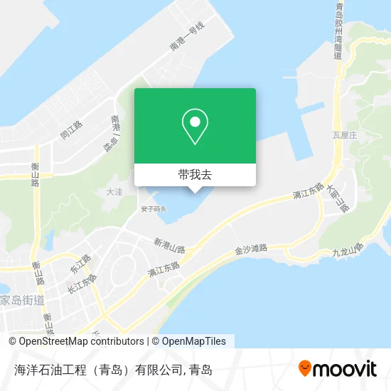 海洋石油工程（青岛）有限公司地图