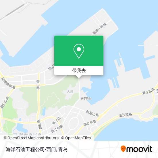 海洋石油工程公司-西门地图
