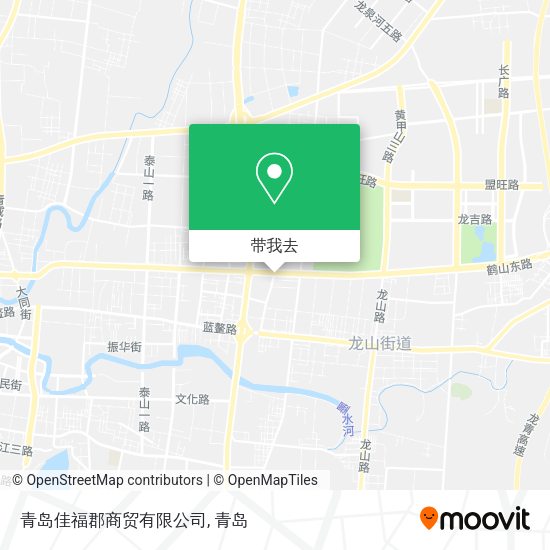青岛佳福郡商贸有限公司地图