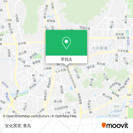 安化黑茶地图