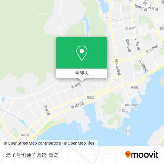 老子号恒通羊肉馆地图