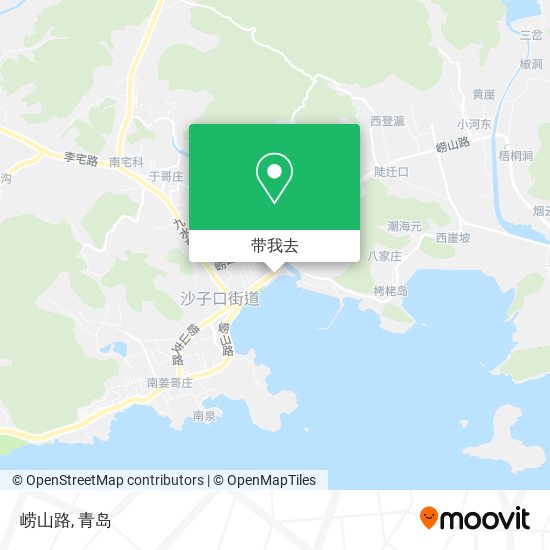 崂山路地图