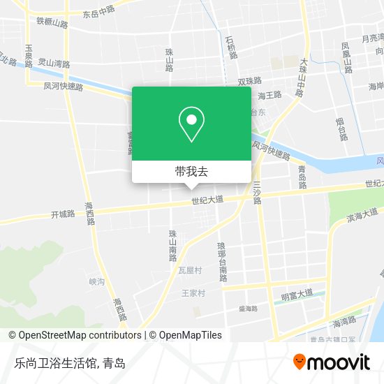 乐尚卫浴生活馆地图
