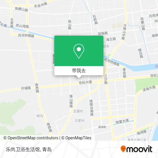 乐尚卫浴生活馆地图