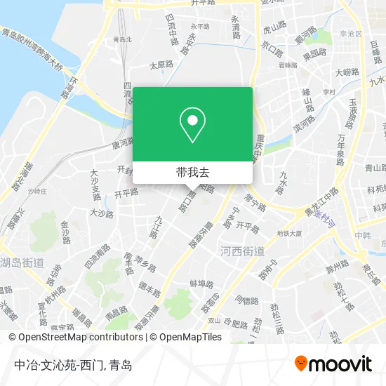 中冶·文沁苑-西门地图