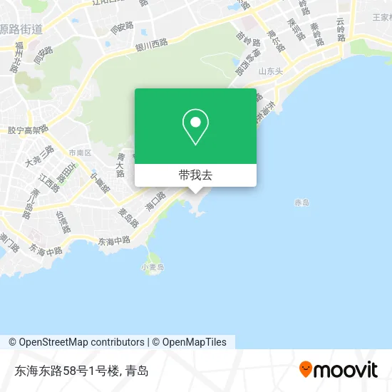 东海东路58号1号楼地图