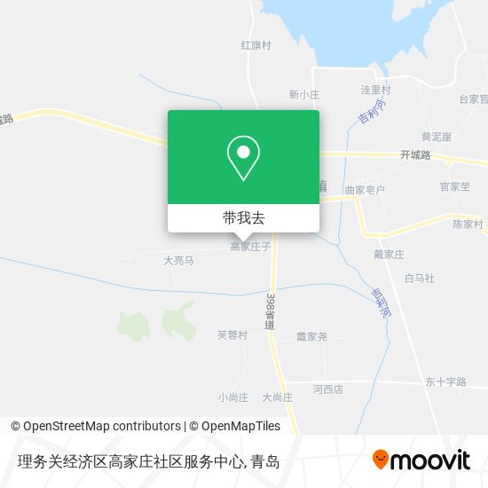 理务关经济区高家庄社区服务中心地图