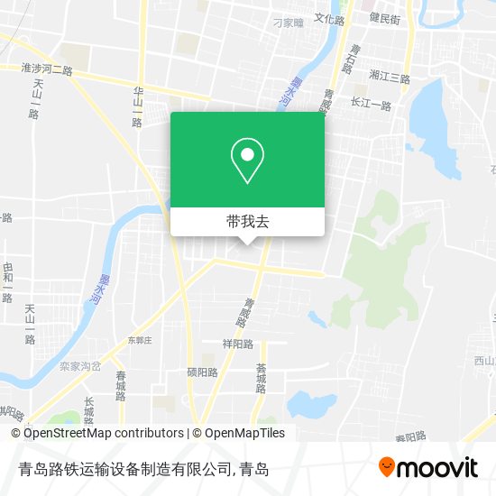 青岛路铁运输设备制造有限公司地图