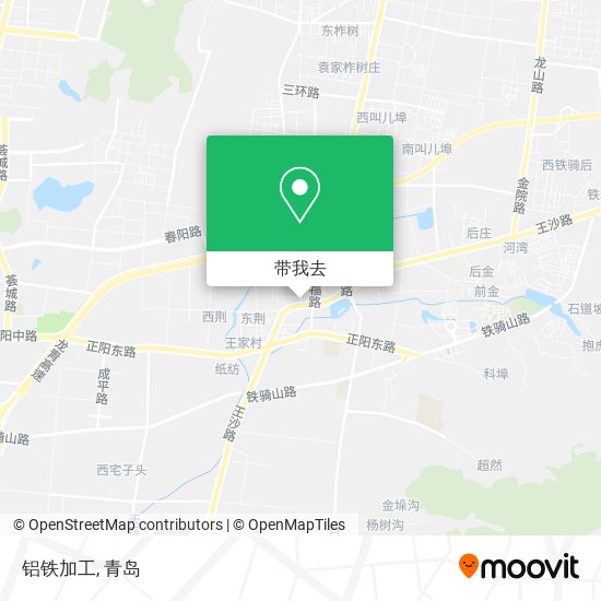 铝铁加工地图